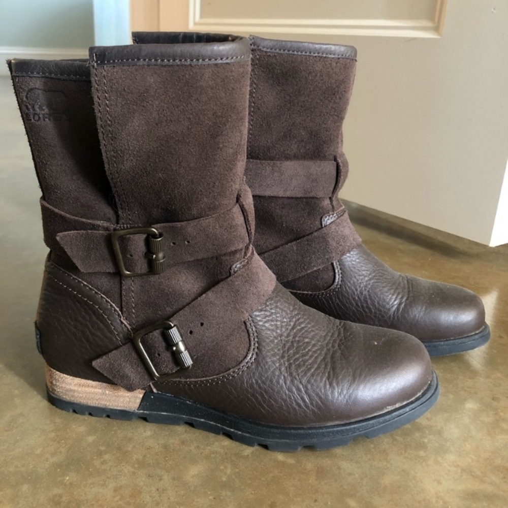 Sorel major moto bootie